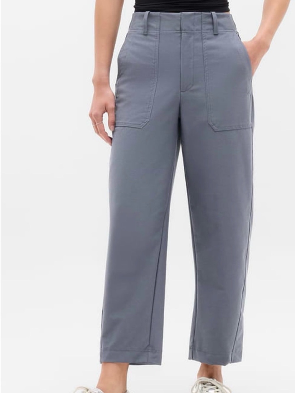 Athleta Skyline Barrel Pants size 6-Slate Grey